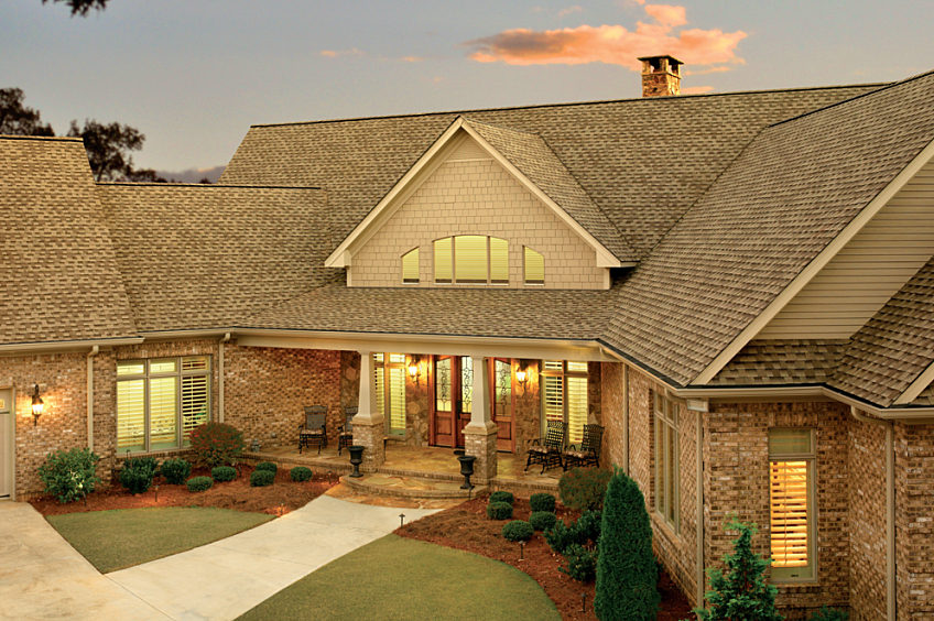 beautiful-house-at-sunset